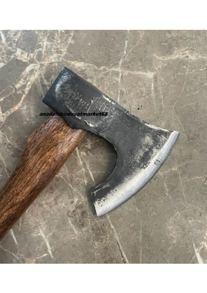 Dövme Balta Karbon Çelik Balta Kamp Baltası El Yapımı Balta 1100GR fiyatları