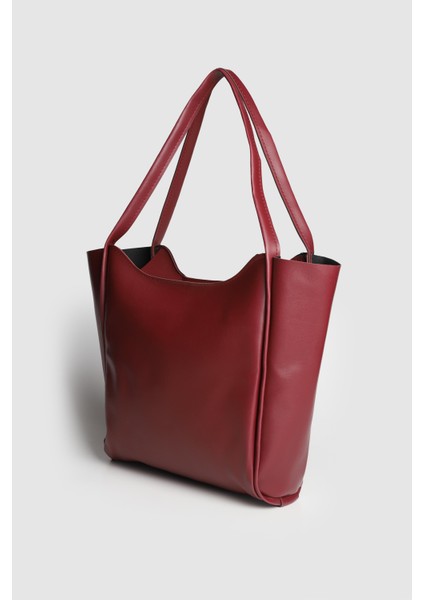 Lagraccio Paris Kadın Carrie Salaş Omuz Çantası Bordo indirimleri