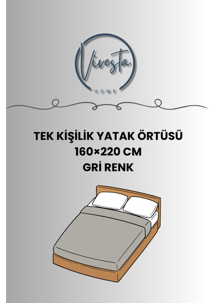 %100 Pamuk Saçaklı Tek Kişilik Yatak Örtüsü 160X220 – Şık ve Modern Tasarım fiyatları