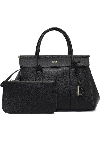 Kadın Siyah Uzun Askılı Klasik Kol Çantası 25ABD2444FT modelleri