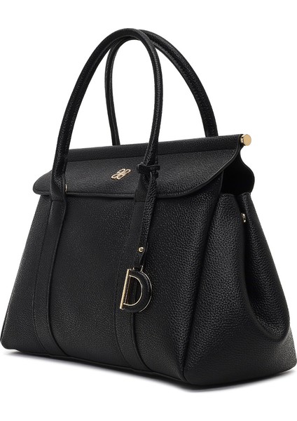 Kadın Siyah Uzun Askılı Klasik Kol Çantası 25ABD2444FT