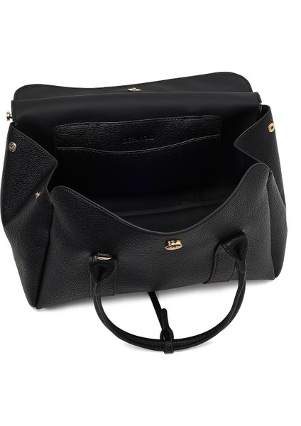 Kadın Siyah Uzun Askılı Klasik Kol Çantası 25ABD2444FT