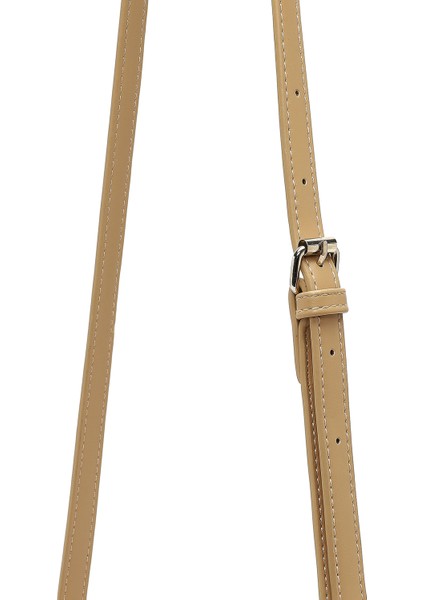 Kadın Sarı Uzun Askılı Mini Çapraz Çanta 25ABD243418