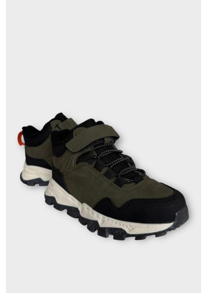 Soğuğa ve Suya Dayanıklı Kaymaz Kauçuk Taban Çocuk Bot Haki fiyatları