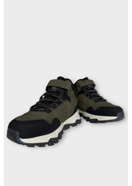 Soğuğa ve Suya Dayanıklı Kaymaz Kauçuk Taban Çocuk Bot Haki modelleri