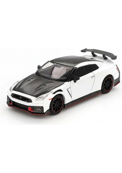 Bfs Mini Gt 1/64 Nissan Gt-R Nismo 2024 Brilliant White Pearl