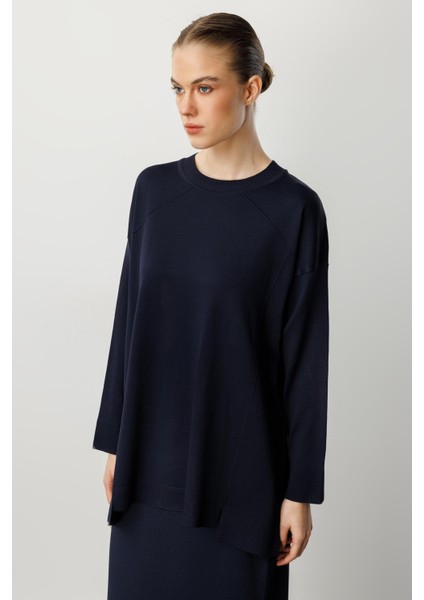 Yuvarlak Yaka Basic Triko-Lacı modelleri