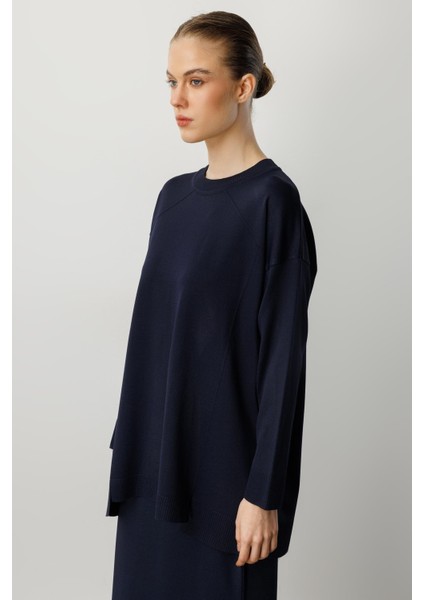 Yuvarlak Yaka Basic Triko-Lacı fırsatları