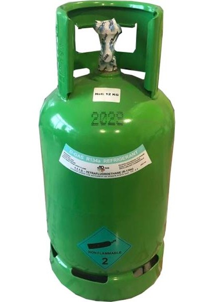 Klima Gazı 12 kg Refill R134A Dolum Yapılan Tip 707036055 8671095415 1200146631