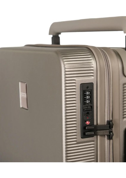 Ithal Unısex Çizgili Trolley Orta Boy Valiz - Vizon fiyatları