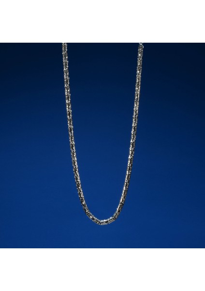 200 Mikron Naturel Yuvarlak Kral Gümüş Zincir fiyatları