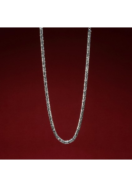 200 Mikron Naturel Yuvarlak Kral Gümüş Zincir fırsatları