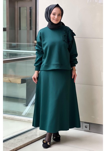 4871 Alaera Nakışlı Bluzlu Takım fiyatları