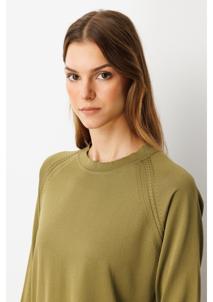 Reglan Kol Basic Triko Tunik-Y.YEŞİLİ modelleri