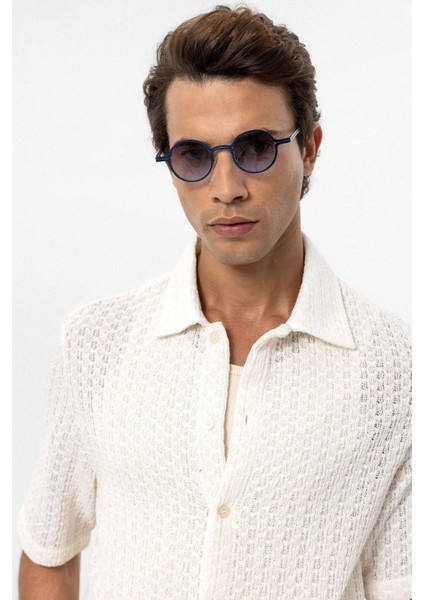 Ekru Dokulu Kroşe Erkek Gömlek fırsatları