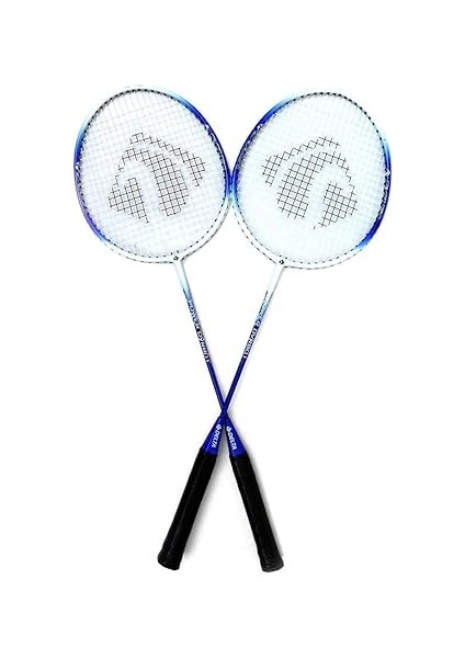 Unisex Çantalı Çiftli Badminton Seti (Çift) Dvr 801, Mavi, Tek Beden fiyatları