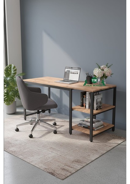 Raflı Çalışma Masası 160*60