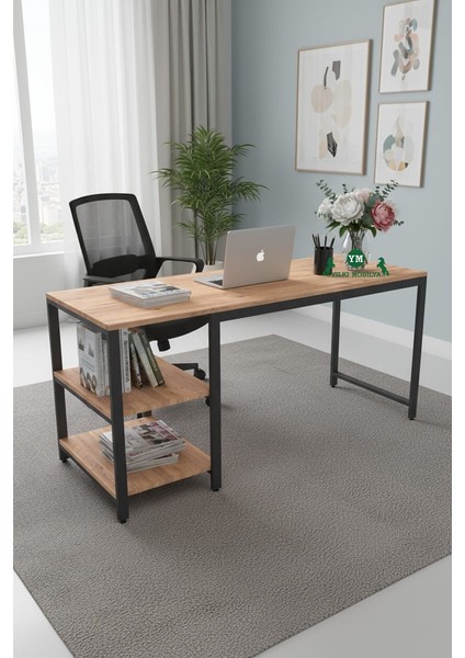 Raflı Çalışma Masası 160*60 fiyatları