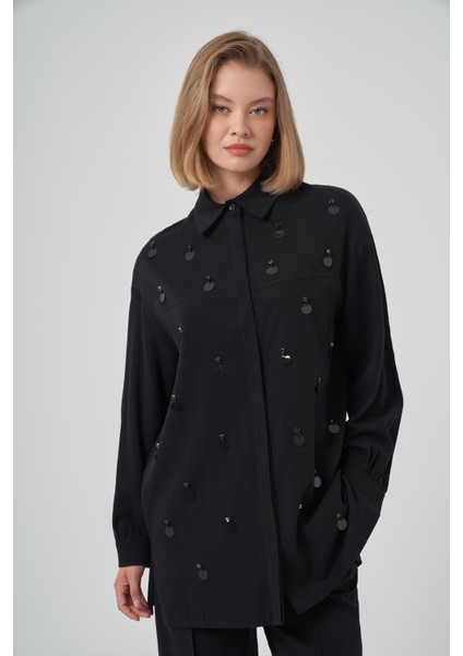 1031 Büyük Payet Detaylı Pantolonlu Takım modelleri