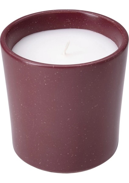 Stortskon Seramik Kapta Kokulu Mum Kırmızı 50 Saat Yabani Meyveler