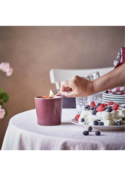 Stortskon Seramik Kapta Kokulu Mum Kırmızı 50 Saat Yabani Meyveler fırsatları