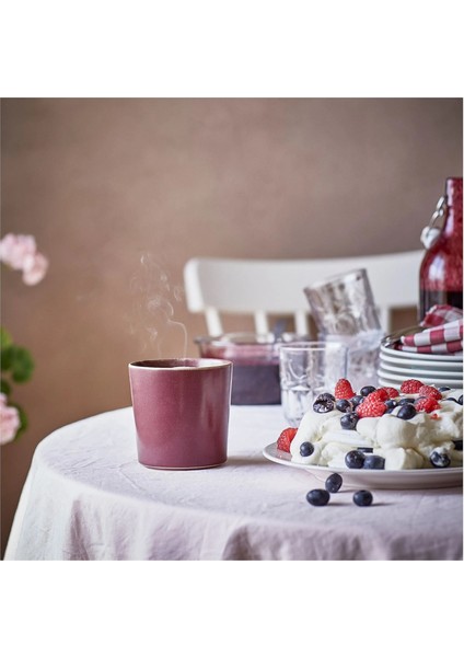 Stortskon Seramik Kapta Kokulu Mum Kırmızı 50 Saat Yabani Meyveler