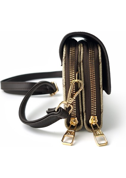 ARM-381 Noktalı Deri Çanta Vizon indirimleri