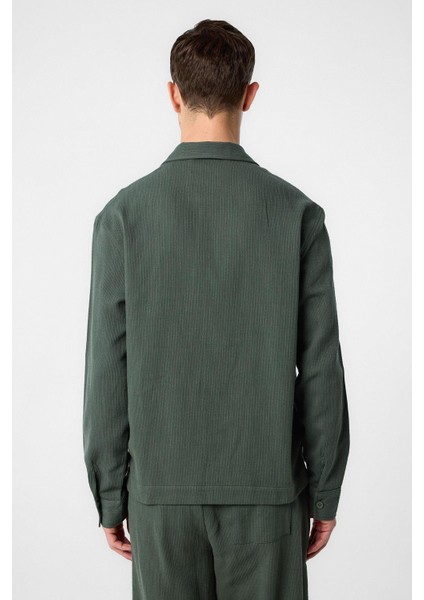 Haki Dokulu Erkek Gömlek indirimleri