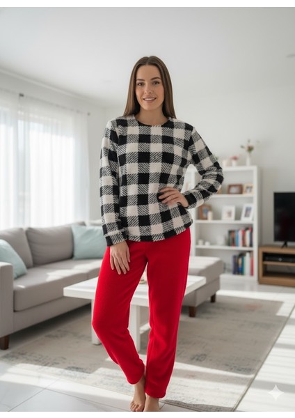 Kadın Polar Pijama Takım