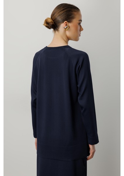 Tunik ve Etek Ikili Triko Takım-Lacı