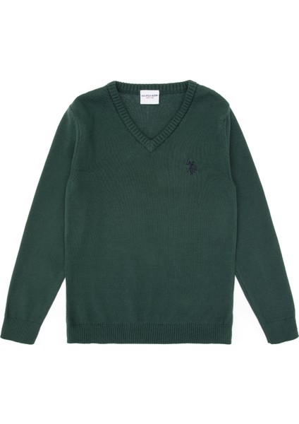 Erkek Çocuk Yeşil Kazak /triko 50315611-VR054