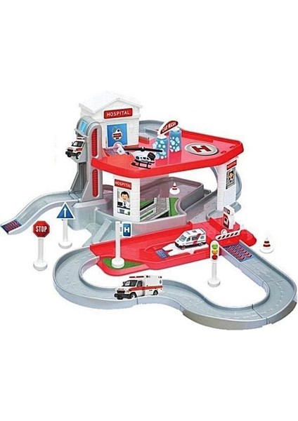 2 Katlı Hastane Garaj Seti ve Mega Pisti Oyun Seti fiyatları