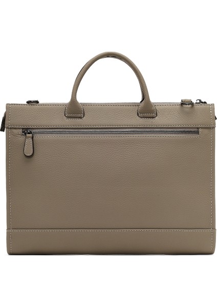 Erkek Vizon Uzun Askılı Deri Evrak Çantası 25WBD3531FT modelleri