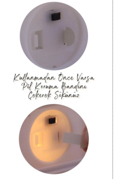 Unicorn LED Mum Bardak Tipi Pilli Dumansız Alevli Dekoratif Yapay Mum Işıldak Dekor Lambası 10 cm indirimleri