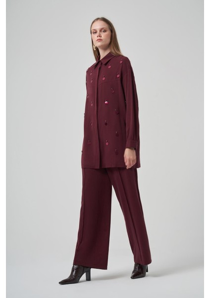 1031 Büyük Payet Detaylı Pantolonlu Takım fiyatları