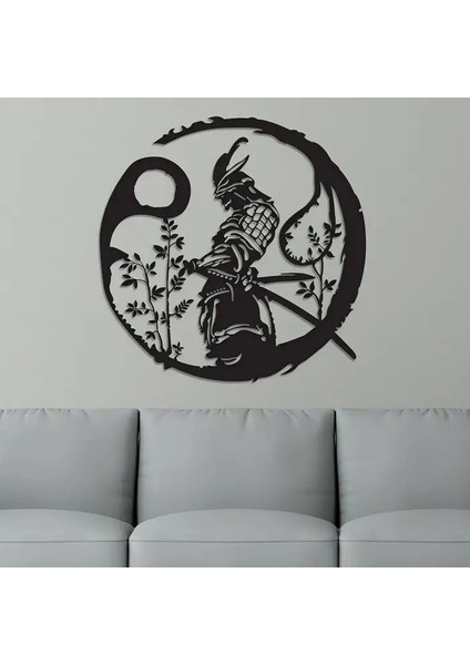 Samuray 2d Duvar Süsü Duvar Dekorasyonu