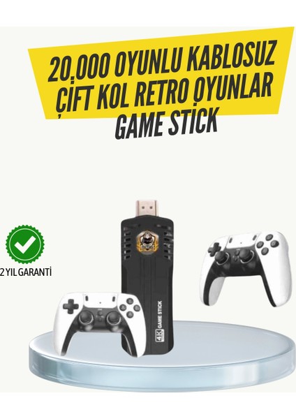 Kablosuz Retro Oyun Konsolu – Geniş Oyun Kütüphanesi ve Hd Görüntü ile Sonsuz Eğlence