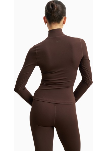 Base Sculpting Zip Up Jacket Şekillendirici Fermuarlı Kadın Ceket