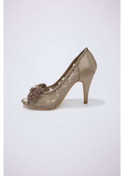 Saten Kadın Abiye Ayakkabı modelleri