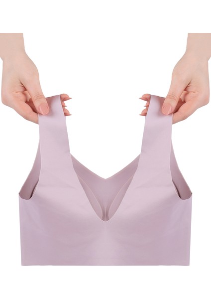 Balensiz Lazer Dikişsiz Çıkarılabilir Pedli Kalın Askılı Görünmez Sütyen fiyatları