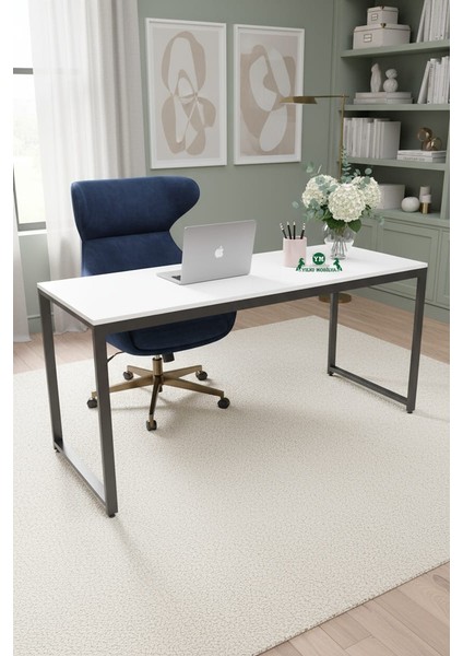 Rafsız Çalışma Masası Beyaz