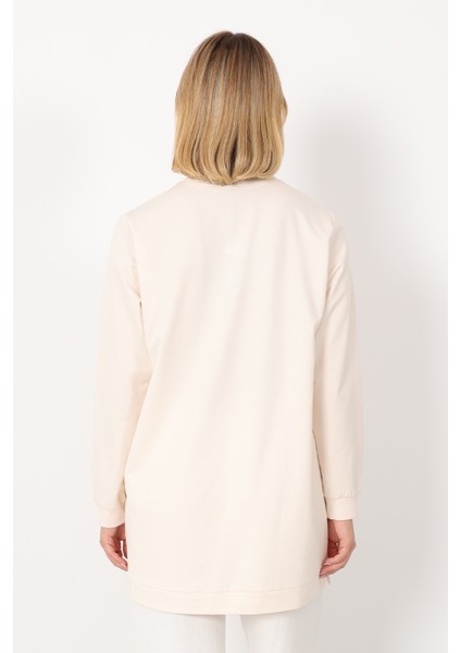 Basic Bisiklet Yaka Armalı Kısa Tunik modelleri