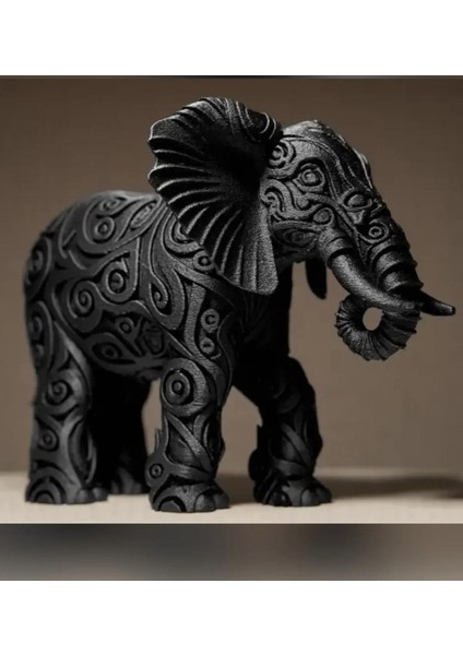 Fil Tasarımlı Dekoratif Obje Dekoratif Biblo