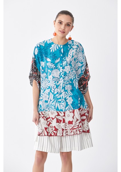 Desenli Kadın Gömlek Standart Renk Y2013514_089 fiyatları