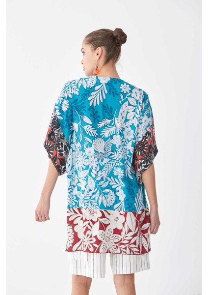 Desenli Kadın Gömlek Standart Renk Y2013514_089 fırsatları