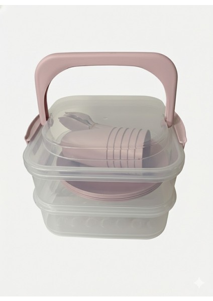 Pudra, Katlı Piknik Seti fiyatları