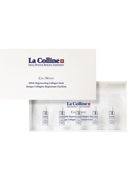 Cell White-White Regenerating Collagen Mask Aydınlatıcı Bakım Seti