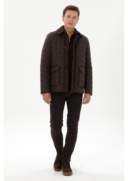 Erkek Koyu Kahverengi Mont 50311624-VR084 fırsatları