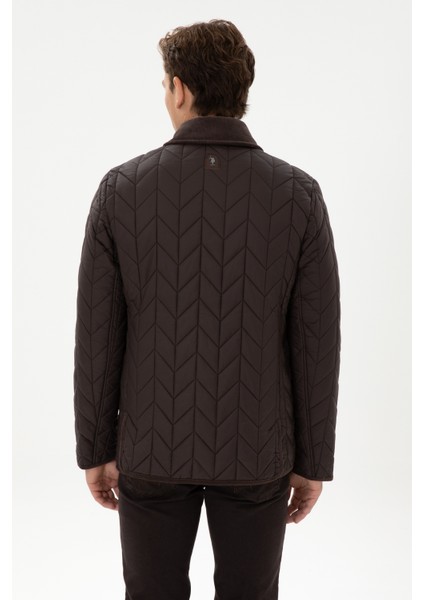 Erkek Koyu Kahverengi Mont 50311624-VR084 indirimleri