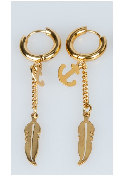 Erkek Çelik Küpe 17